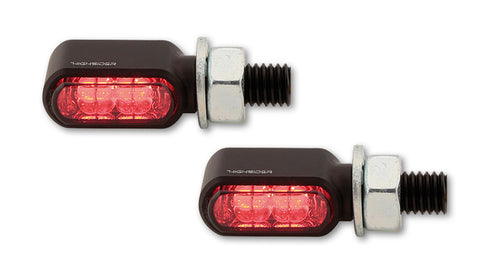 HIGHSIDER CNC 3in1 LED Rück-, Bremslicht, Blinker Little Bronx, getönt