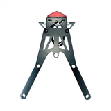 FL Specialparts Plateholder, klappbar - KTM 690 SMC 2008-2011 / SMC-R 2012-2017